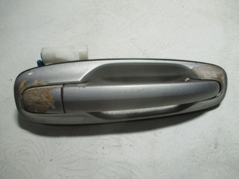 Ручка двери наружная задняя правая 96548153 Шевроле Лачетти Все - Серебро 92U - краска ОБЛЕЗЛА, - БУ