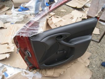 Облицовка двери Форд Фокус 1 передней правой YS4Z5423712AAK механика Седан USA, - БУ