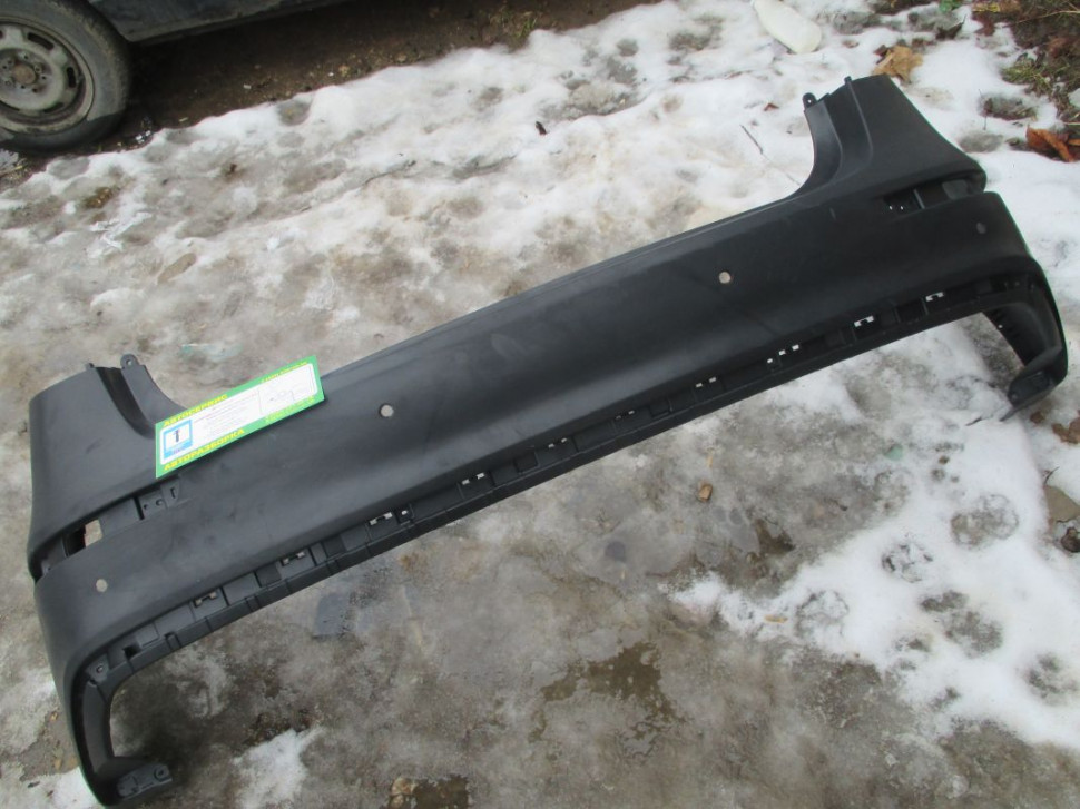 Бампер задний Киа Рио 3 Седан 866114Y500 с 2015 по 2017 год рестайлинг ...