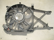 Вентилятор охлаждения Опель Астра H с кондиционенром 13126354 G1 0130303300 13128815 0130303956 - БУ
