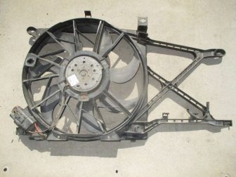 Вентилятор охлаждения Опель Астра H с кондиционенром 13126354 G1 0130303300 13128815 0130303956 - БУ
