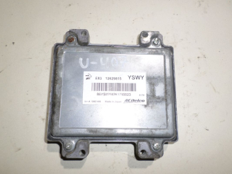 Блок управления двигателем 12621466 YSWY 12629815 Шевроле Авео 1,6 литра F16D4 с МКПП, E83, - БУ