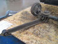 Тяга задней балки продольная 96318362 левая и правая Матиз до 2000 г М100, - БУ