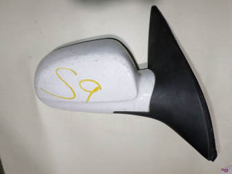 Зеркало правое Шевроле Лачетти 96545714 E11015758 электро с подогревом 5пин - Белое S-9 - БУ