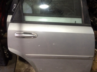Дверь задняя правая Шевроле Лачетти Универсал 96547916, - БУ Серебро К578 - с дефектом