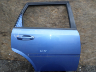 Дверь задняя правая Шевроле Лачетти Универсал 96547916 - Голая - электро Голубая СO95- царапины - БУ