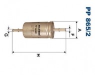 Фильтр топливный 3964918, F89E9155AA, F89Z9155A FORD Focus 1 и 2, TRANSIT 1,4 - 2,0л 16V, - Man