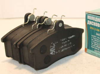 Колодки передние ВАЗ 2108-2109-21099-15 тормозные 21083501080 б/асб, "КА-2", - АвтоВаз