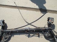 Трос ручного тормоза правый Ниссан Тиида C11X, SC11X 36530EM30A, 36530ED000 для барабана, - БУ