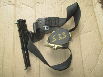 Ремень безопасности Форд Фокус 1 передний правый 98ABA6129 с регулировкой высоты 98ABA611C46AG - БУ