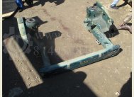 Усилитель бампера переднего Форд Фокус 1 USA 2M5Z17757AB с кусками лонжеронов, - БУ