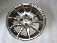 Диск литой R15 6JX15H2 E42 PCA4x100 DIA56 35156042B8 96653145 алюминиевый - 10 лучей К-12- N-2 - БУ