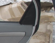 Накладка двери задней правой внешняя 96617770 Шевроле Лачетти Хэтчбек, - БУ