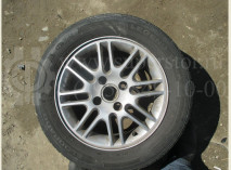 Диск литой Форд Фокус 1, R15, 1066449 алюминиевый диск колеса 8 парных лучей, - БУ деффект 