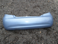 Бампер задний Шевроле Авео Т200 Хэтчбек 96543017 - БУ - Голубой - C-214