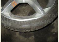 Диск литой Опель Астра H R18, 13171952, 1002158, 7.5Jx18 на 5 отверстий -5 луч, - БУ дефект