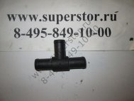 Тройник системы охлаждения патрубка радиатора печки подача 96456716 Лачетти, Нубира, - Б.У