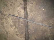 Молдинг стекла двери задней правой 832414X000 внутренний Киа Рио 3, - БУ