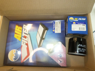 Комплект фильтров: масляный 94797406 салонный 96554378, воздушный 96553450 на Шевроле Лачетти, - AMD