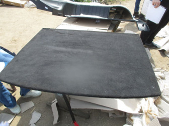 Пол багажника ковровое покрытие LR002964, 6H521350BD Ленд Ровер Фрилендер 2 с 07 по 14г, - БУ К-17