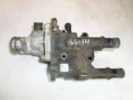 Термостат 96984103 55579951 - Корпус термостата Авео Т300, Круз F16D4, F18D4 пластик SS-14, - БУ