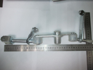 Механизм переключения передач 96425752 Шевроле Авео Лачетти Нексия кулиса МКПП - тяга 14 см - GM