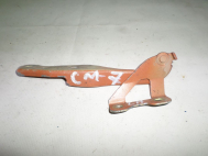 Петля капота левая 96602019 Шевроле Спарк М200 - цвет Оранжевый - CM-7, - БУ