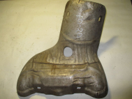 Защита коллектора выпускного 5M519N454DA Форд Фокус 2  1,6 литра Zetec-S 100лс 1402919 1307246 - БУ