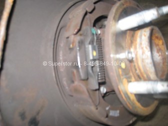 Ремкомплект колодок задних 96626085 стояночного тормоза правая сторона 96626087 Антара, - БУ