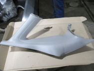 Облицовка стойки задней верхняя правая YS4Z5452019AAB Форд Фокус 1 с 1998 по 2001г Серая, - БУ