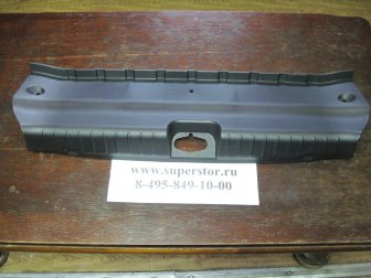 Накладка панели задней багажника 96537919 Шевроле Авео Т200 Седан пластик, - GM