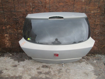 Крышка багажника Опель Астра H Хэтчбек 3-х дверный 93184005, - БУ Серебро Голая со стеклом S51