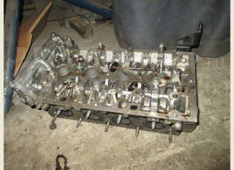 ГБЦ головка блока цилиндров Авео Круз Орландо 55581887, 55572014 55568116 Америка - Голая - БУ-5