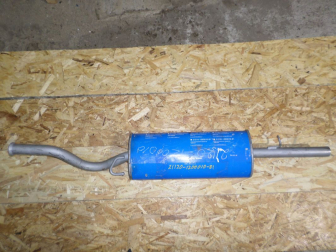 Глушитель ВАЗ 2112 закатной с 2008 года Лада Имидж 21120-1200010-81, - АвтоВаз