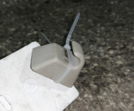 Козырек солнцезащитный Опель Астра H - Кронштейн крепления козырька 90555995, - БУ