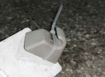 Козырек солнцезащитный Опель Астра H - Кронштейн крепления козырька 90555995, - БУ 