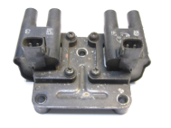 Катушка зажигания 96453420 Шевроле Авео Лачетти Нексия Нубира 1.4-1.6 литра 16V - в сборе, - БУ