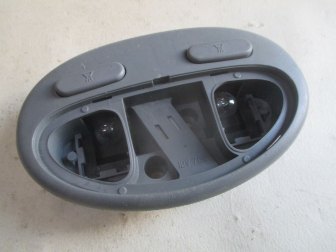 Корпус плафона освещения салона Шевроле Лачетти передний 96615323 - с 2 клавишами - БЕЗ стекла - БУ