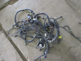 Проводка жгут передняя на фары моторного отсека 96668417 Шевроле Авео 1,4 литра F14D3 с МКПП, - БУ