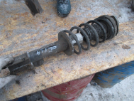 Амортизатор задний левый 96408640 Шевроле Лачетти Универсал 96454549, - БУ - с пружиной