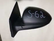 Зеркало Шевроле Круз левое механика 95220858 95464912 95186743 - Черное S62 не крашеное, - БУ