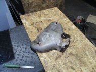 Защита коллектора выпускного 96350821 Шевроле Лачетти, Ланос 1,4-1,6 литра 16 клап 96435410, - БУ