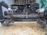 Трос ручного тормоза 0522035, 0522054, 13237270, 13441135 Опель Астра H - 2 штуки, - БУ