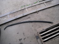 Уплотнитель стекла двери Опель Антара, Шевроле Каптива передний левый верхний 96624068, 4804361 - БУ