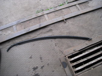 Уплотнитель стекла двери Опель Антара, Шевроле Каптива передний левый верхний 96624068, 4804361 - БУ