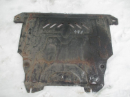 Защита картера двигателя и КПП 08.2526 Форд Фиеста Mk6 с 2008 по 2016г - Sheriff - FR-4, - БУ