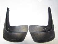 Брызговики задние Renault Logan Largus 6001998164 6001998137 - Комплект 2 штуки левый и правый- Atek