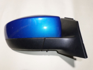 Зеркало правое электро АМЕРИКА CP9Z17683D161M без указателя 5 пин Форд Фокус 3 Синее S50 - БУ