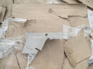 Облицовка стойки задней правой Угловая 1724322, BM51F280C46 Форд Фокус 3, - БУ Светло-Бежевая S-42