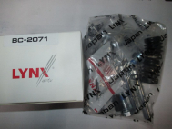 Ремкомплект суппорта переднего 13504037 Авео Т300 Круз Астра J 2 направляющие и 2 пыльника -Lynxauto